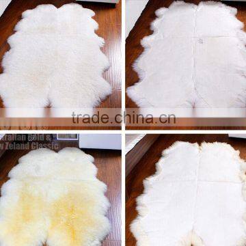 Pure wool carpet sheepskin sofa cushion piaochuang pad mats bed rug wool blanket Area Rugs For Home Living Room