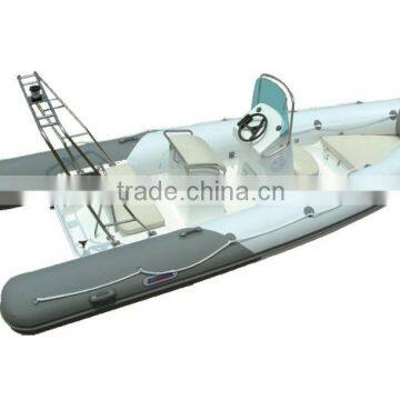 New mold rib hypalon Inflatable pontoon boat rigid inflatable boats fishing boats