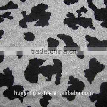 Hot sale print minky fabric