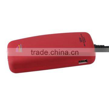 unique design laptop power cord adapter with 2.0 USB port