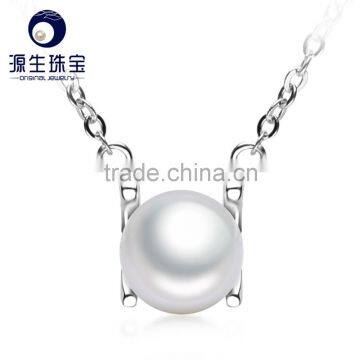 AAA Freshwater Pearl Pendant Silver Jewelry With Necklace photo-4