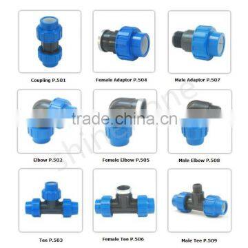 Polypropylene Compression Tube Fittings photo-2