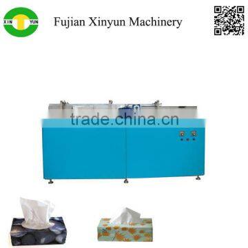 Semi automatic facial tissue paper cartoning packing machine