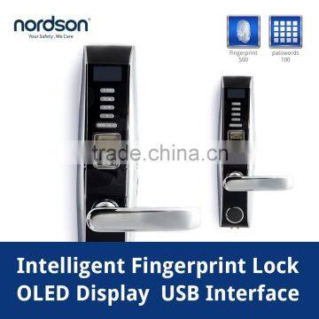 2015 Nordson FR-L4000 Keypad fingerprint lock with Biometric fingerprint lock with deadbolt