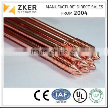 High Best Quality Copper plate/plated Steel Earth Rod