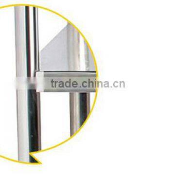 4 Tiers High Quality Removable Stainless Steel Commercial Kitchen Utensil Storage Wire Shelf Rack