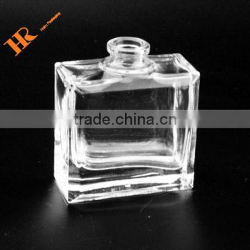 Squre Rectangle small empty perfume bottle glass bottle 25ml                        
                                                Quality Choice