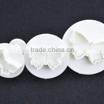 33 PCs Fondant Heart Shaped Cake Cutter Ejector Stamp Modeling Border Decoration Fondant Marzipan Plunger Cutter photo-4