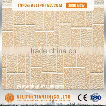 lightweight wall material decoration embossed sandwich panels