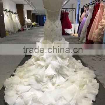 2016 New Style Tissue Wedding Dress
