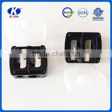 school double plastic pencil sharpener with cheap price and custom printing                        
                                                Quality Choice