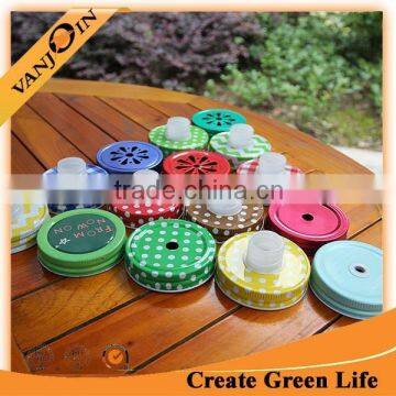 Decorate 70mm Tinplate Lids For Mason Jar photo-3