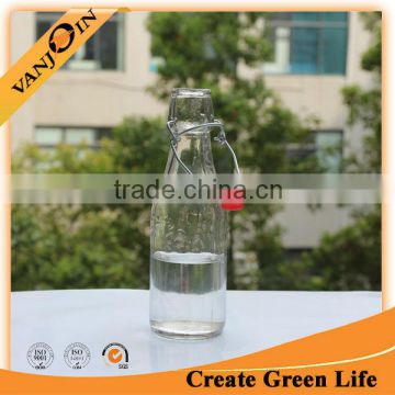 250ml Glass Beverage Bottle With Stopper