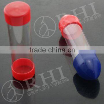 Manufacturer hard plastic tubing/tube/ pipe , plastic tube for crafts packing