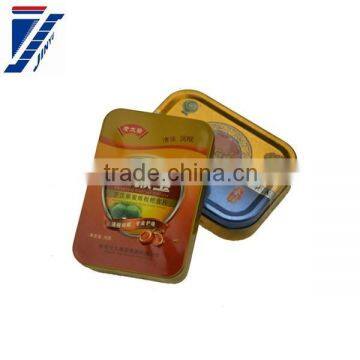 Used health food you like tin box Jinyu factory price health tin box