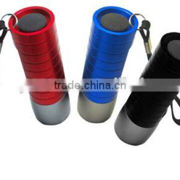 TE090 2015 Top high quality promotion colorful aluminum 9led camping light