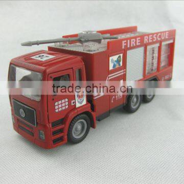 fire engine truck,high quality fire truck with music,light,pull back and doors openable