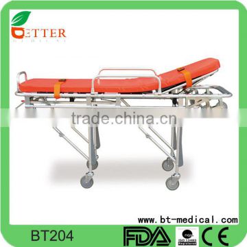 Aluminum folding hospital bed ambulance stretcher dimensions