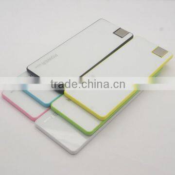 3000mah With Slim Elegant Card Power Bank for IPhone photo-6
