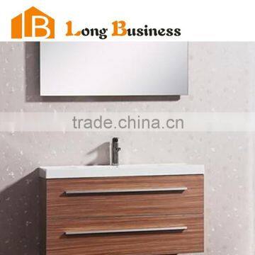 LB-JX2064 Wood veneer bathroom cabinet