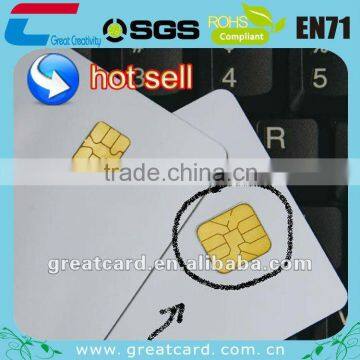 Hot sell ISO7816 blank contact chip card