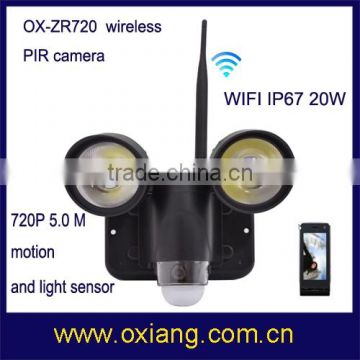 p2p wifi cctv camera 1080p high quality wireless wifi floodlight camera