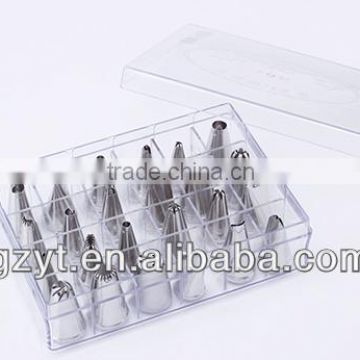 stainless steel cake decorating nozzles,cake round nozzles,pastry nozzles