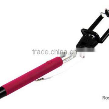 Smartphone Accessories 2016 Mini Tripod Wired Foldable Selfie Stick Phone Clip Rotation: 270 Degrees Remote Control Extender photo-5