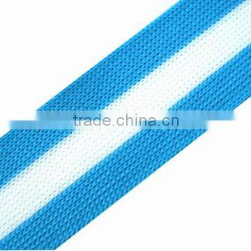 Elastic band webbing flexible strap stripe fabric