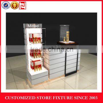 Makeup cosmetic display racks for cosmetic retail