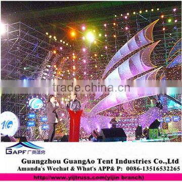 2015 unique style High quality outdoor events stage design