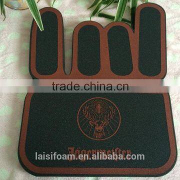 printed cheering finger foam palm foam hand for game cheering LS-F-017-A