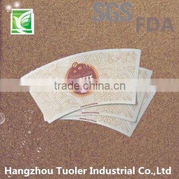 Flexographic Printed PE Coated Paper Cup Sleeve photo-2