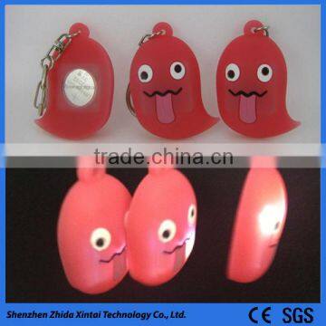 for daily decoration silicone metal keyring wholesale