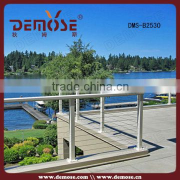 metal deck railing kits/cable rail hardware/iron deck railing