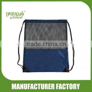 drawstring bag with mesh