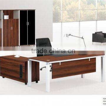 MFC foshan office furniture walnut office table set price FOH-ED-W2021