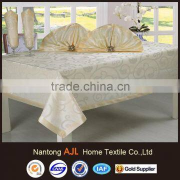 nantong elegant 100% polyester tablecloth