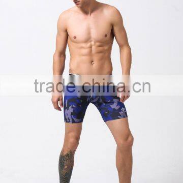 High Elastic Camo Mens Compression Shorts Base Layer Sports Fitness Running Soccer Football Shorts photo-6