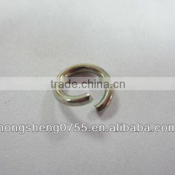 Connector open ring with nickle plated color for wholesale