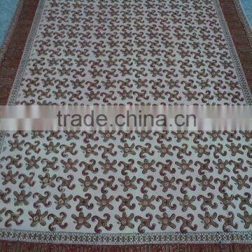 cotton bedsheet / India hand-block design printed bedsheets /India wholesale price bedsheet