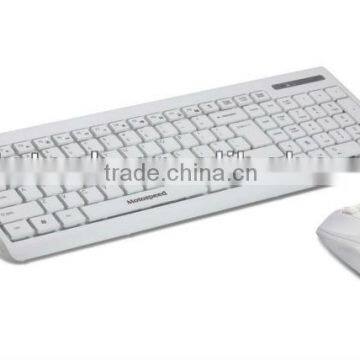 Hot selling ergonomic wireless keyboard and mouse with CE,ROHS,FCC