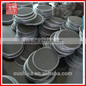 wholesale metal wire woven filter mesh disc/woven filter mesh packs/Dutch woven filter mesh disc/