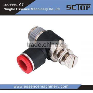Pneumatic Plastic Control Valve Speed Controller(flow Speed Regulators) SC Series photo-3