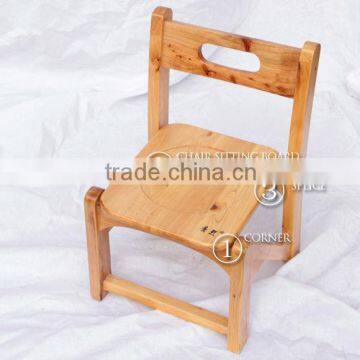 Hot sale wood chair high quality child stool safe and health