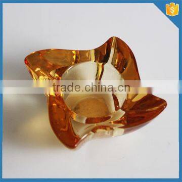 Langxu Colored Hand Painted Cheap Glass Candle Holder for Taper Candles photo-3