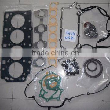 Good quality !!! D4CB Hyundai engine overhaul gasket set ,head gasket ,cylinder head gasket kit