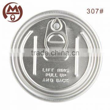 307# Gold Inside Alum Easy Open End for Lube Oil Eoe