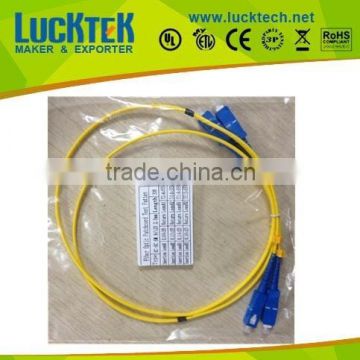 SC-SC Single Mode DUPLEX Fiber Cable fiber optic patch cord