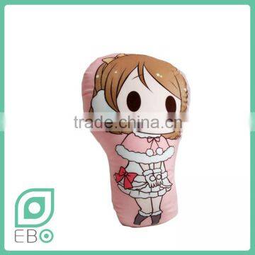 throw pillowcases maternity digital print cushion cover love live! Hanayo Koizumi irregular shape plush cushion